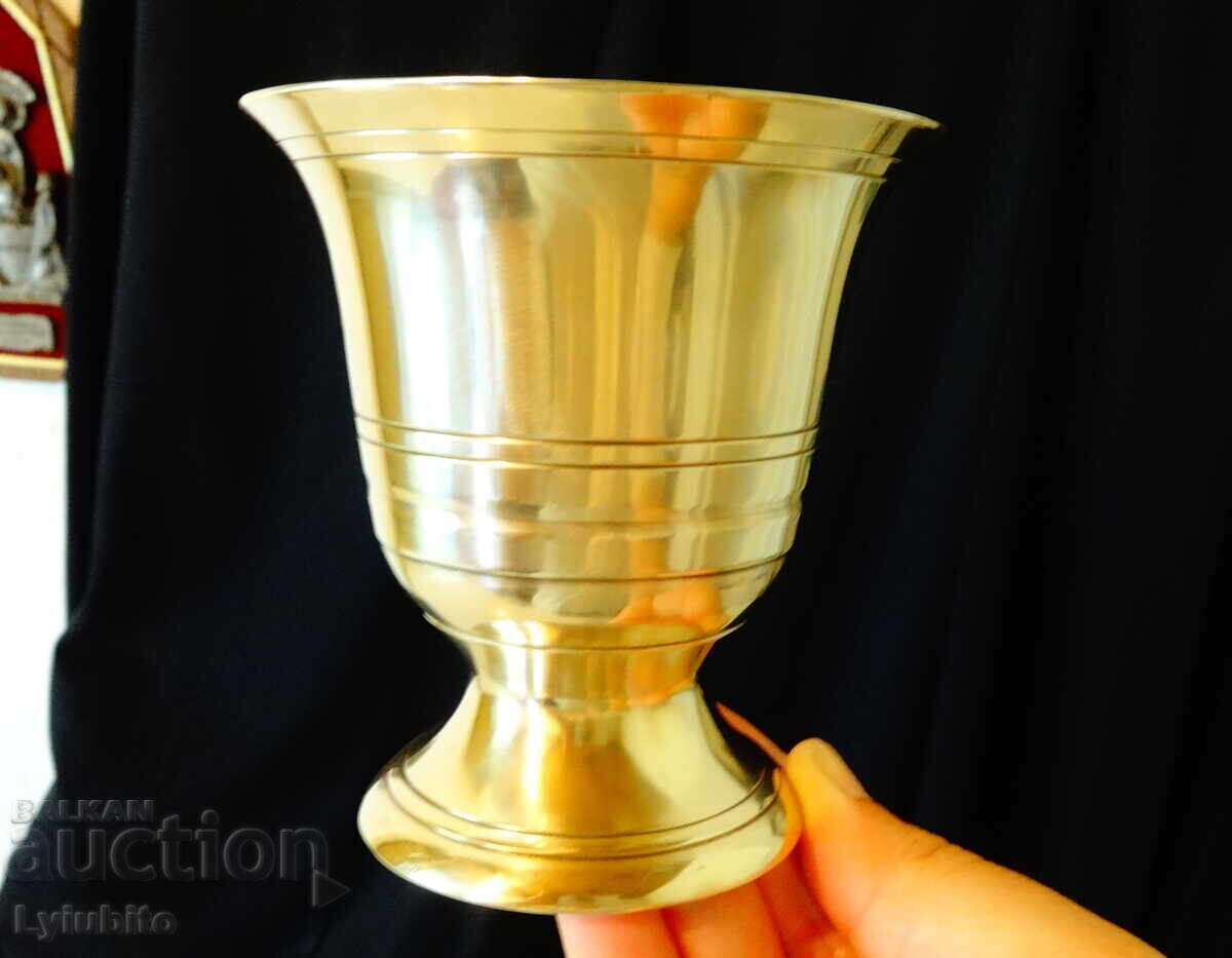 Χάλκινο ποτήρι κρασιού, ποτήρι