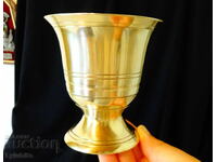 Χάλκινο ποτήρι κρασιού, ποτήρι