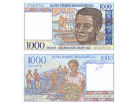 tino37 - MADAGASCAR - 1000 FRANCS - 1994 - UNC