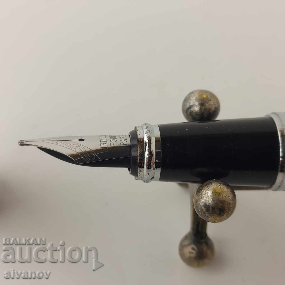 Интересна стара писалка Iridium Point Paris #5817 - 5