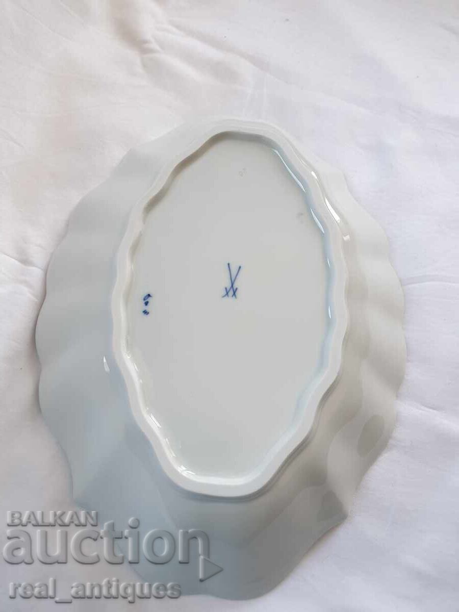 Meissen porcelain plate - 6 Meissen porcelain plate - 6