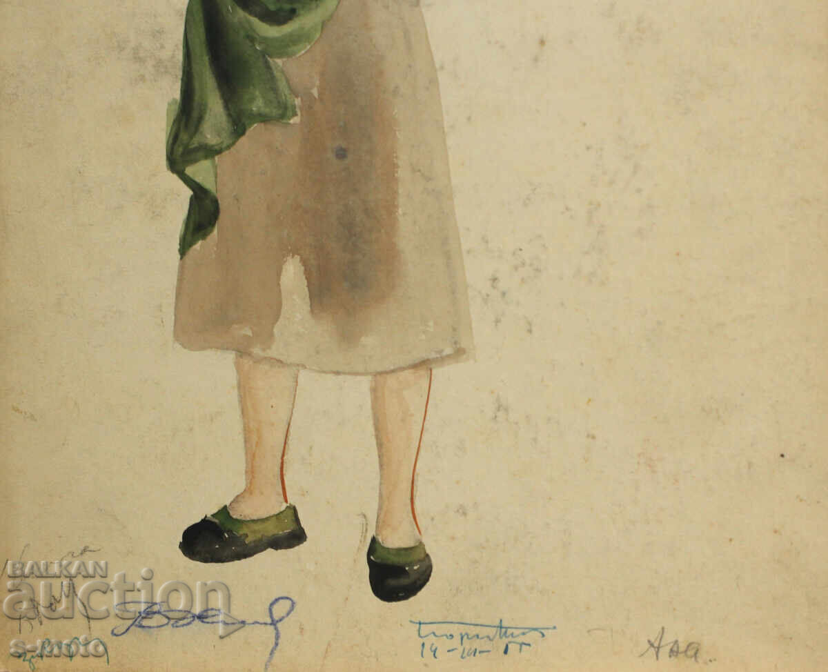 Πίνακας σκηνογραφίας Χοσέ Σάντσα ''Σημείο Πρώτο'' 1956 - 5 Πίνακας σκηνογραφίας Χοσέ Σάντσα ''Σημείο Πρώτο'' 1956 - 5