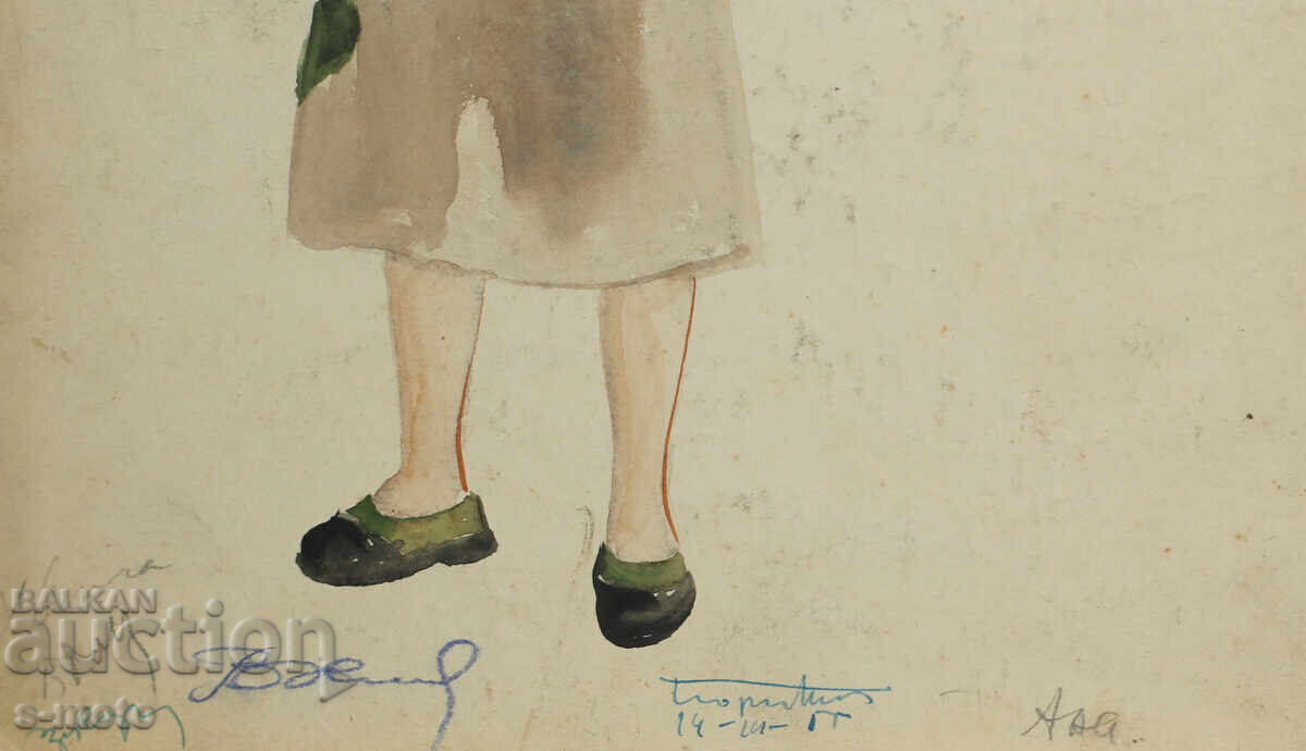 Πίνακας σκηνογραφίας Χοσέ Σάντσα ''Σημείο Πρώτο'' 1956 - 6 Πίνακας σκηνογραφίας Χοσέ Σάντσα ''Σημείο Πρώτο'' 1956 - 6