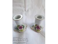 Porcelain Candle Holders
