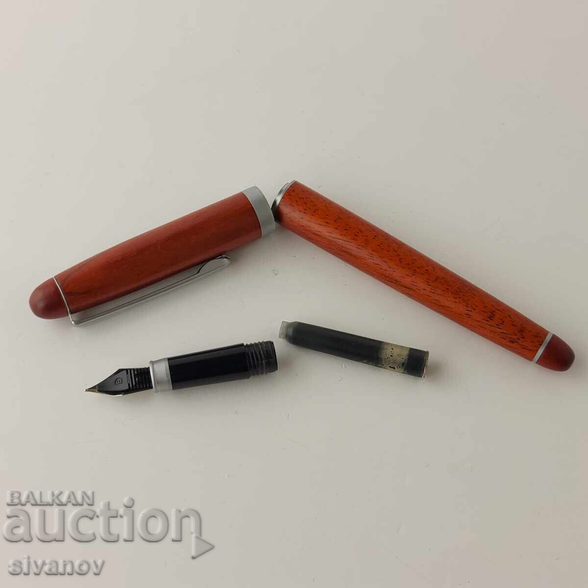 Interesant stilou vechi din lemn #5824 - 6