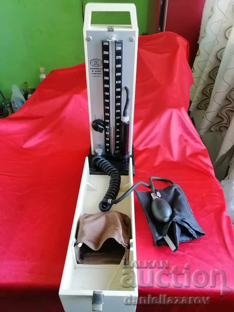 Aparat medical vechi, rar, cu mercur, pentru tensiune arterială