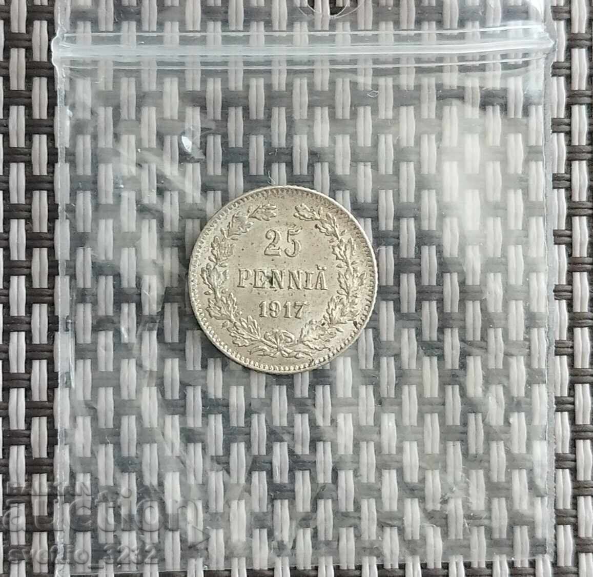 25 penni 1917 Finlanda