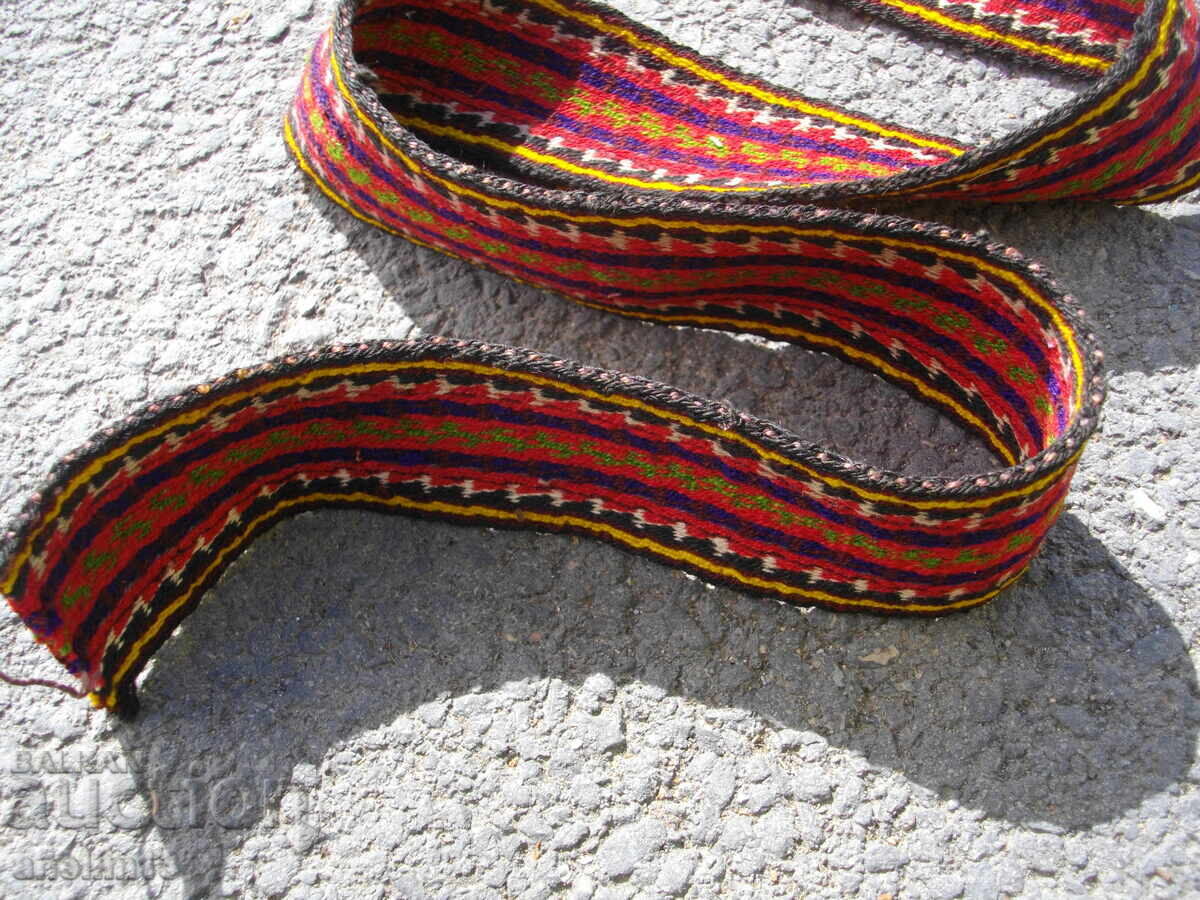 Delivery of Old Fabric Belt for Traditional Costume Delivery of Old Fabric Belt for Traditional Costume