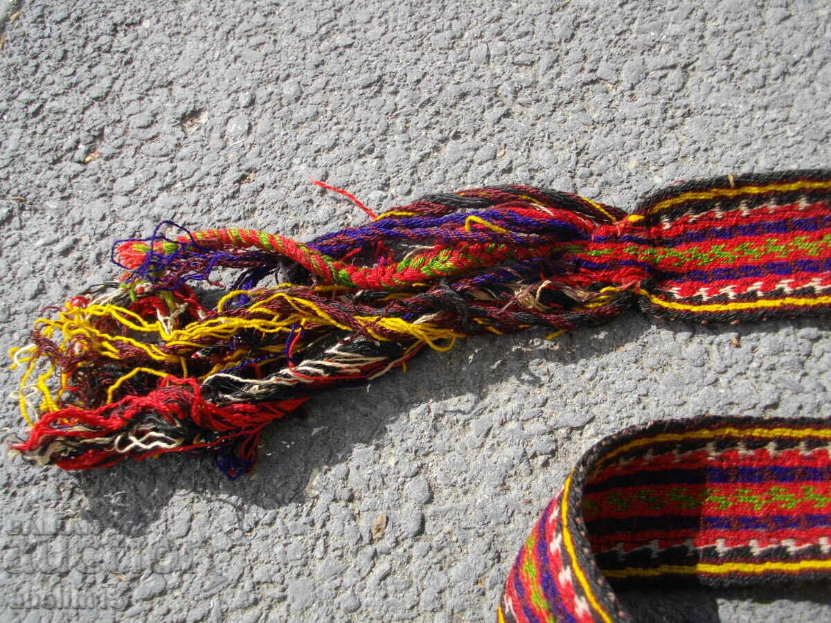 Old Fabric Belt for Traditional Costume - 5 Old Fabric Belt for Traditional Costume - 5