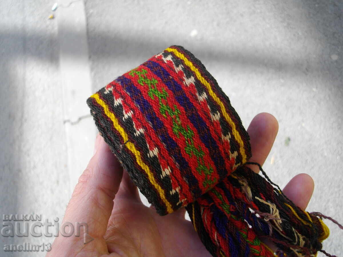 Old Fabric Belt for Traditional Costume - 7 Old Fabric Belt for Traditional Costume - 7
