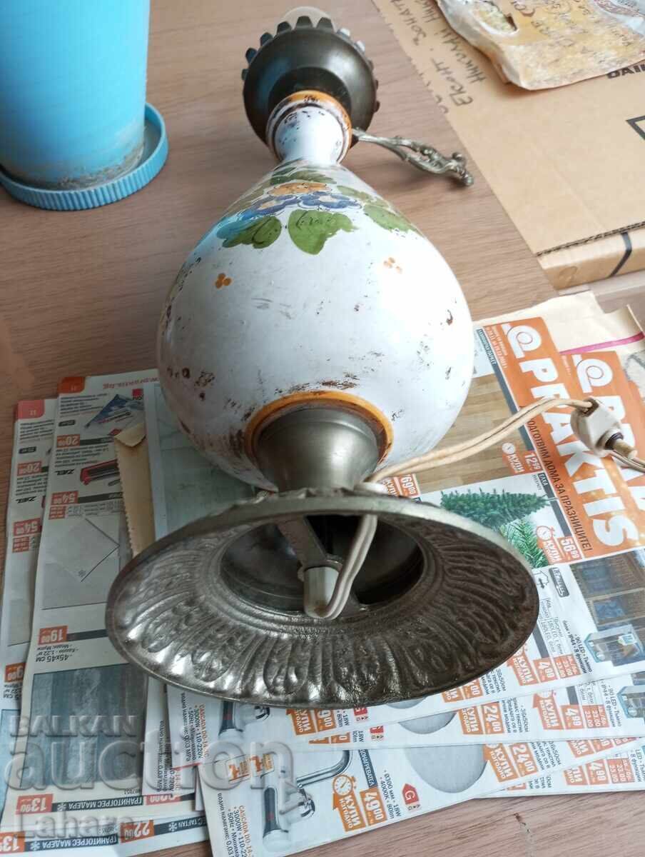 Night, table lamp, porcelain - 5