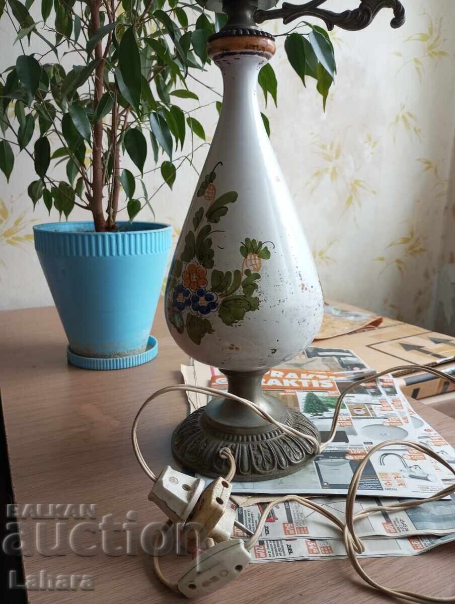 Νυχτερινό, επιτραπέζιο πορσελάνινο φωτιστικό - 7