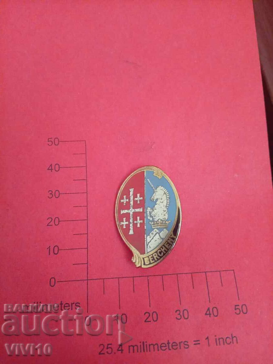 Старинна значка Франция