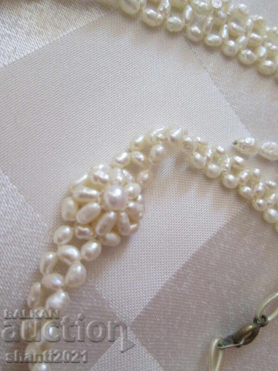 Δημοπρασία Όμορφο Σετ Φυσικών Μαργαριταριών - Κολιέ, Βραχιόλι, Σκουλαρίκια