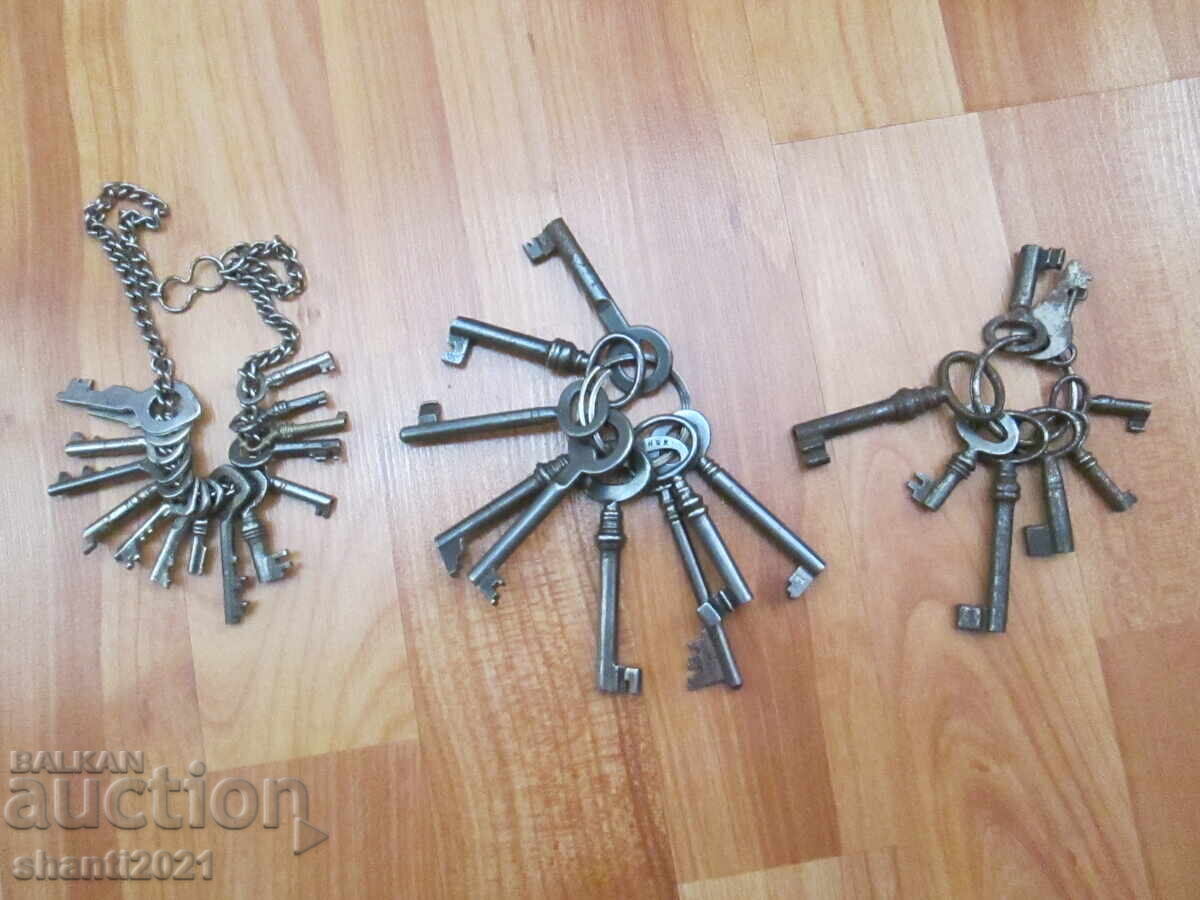 Chei vechi - 30 bucăți - 6