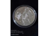 Saint Helena 2024 - 1 Pound - Cybele and the Lions 1 OZ Silver