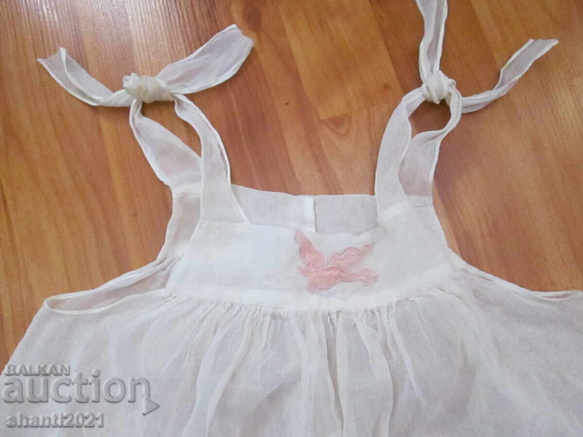 Παράδοση 40-Τε Βίντατζ παιδικό φόρεμα - ενδιαφέρον σχέδιο