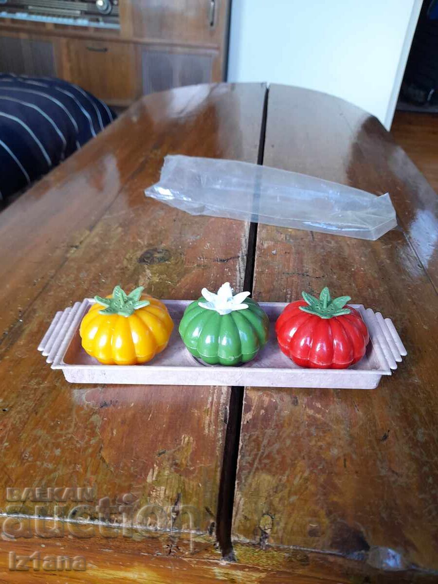 Auction  Old salt cellar, salt cellars