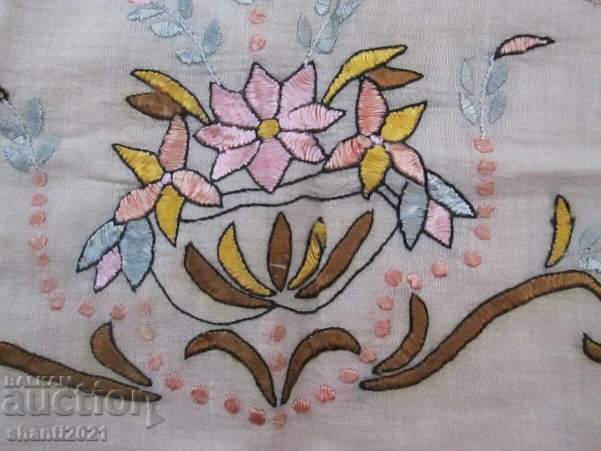 Δημοπρασία Μαξιλαροθήκες Art Deco, χειροποίητες κεντημένες - 2 τμχ