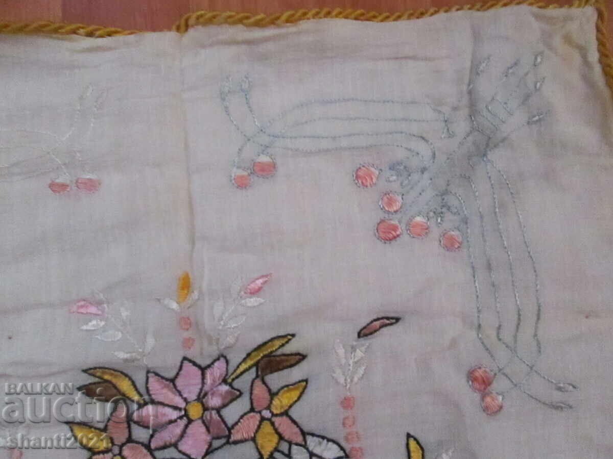 Μαξιλαροθήκες Art Deco, χειροποίητες κεντημένες - 2 τμχ - 6