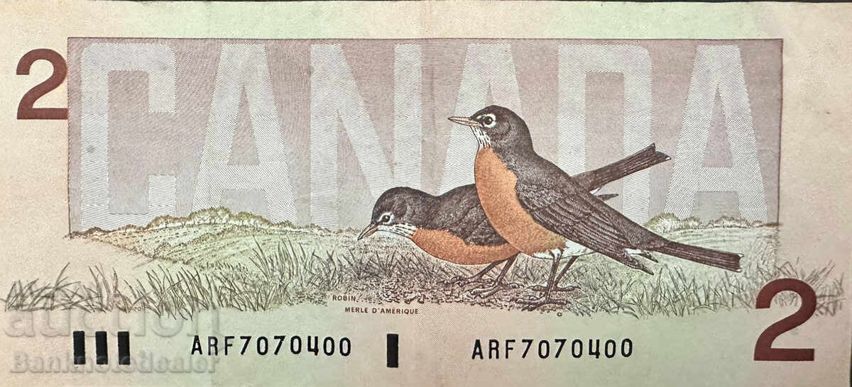 Παράδοση Καναδάς 2 Δολάρια 1986 Pick 93 Ref 0400