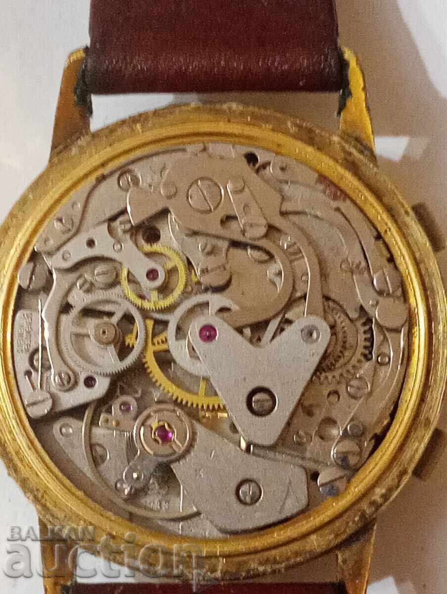 Βιντάζ Ελβετικό Emperor - χρονογράφος 1950 με τιμή € 699.00 | 1367.13 BGN
