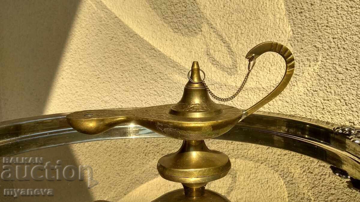 Aromatic lamp, bronze with rich ornamentation with price 50.00 BGN | € 25.56