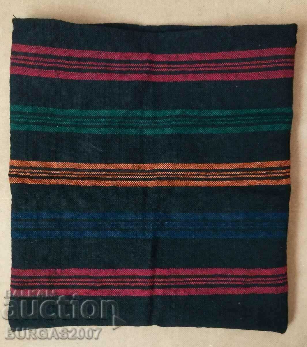 Old woven, embroidered case or shepherd's bag - 1 with price 35.00 BGN | € 17.90