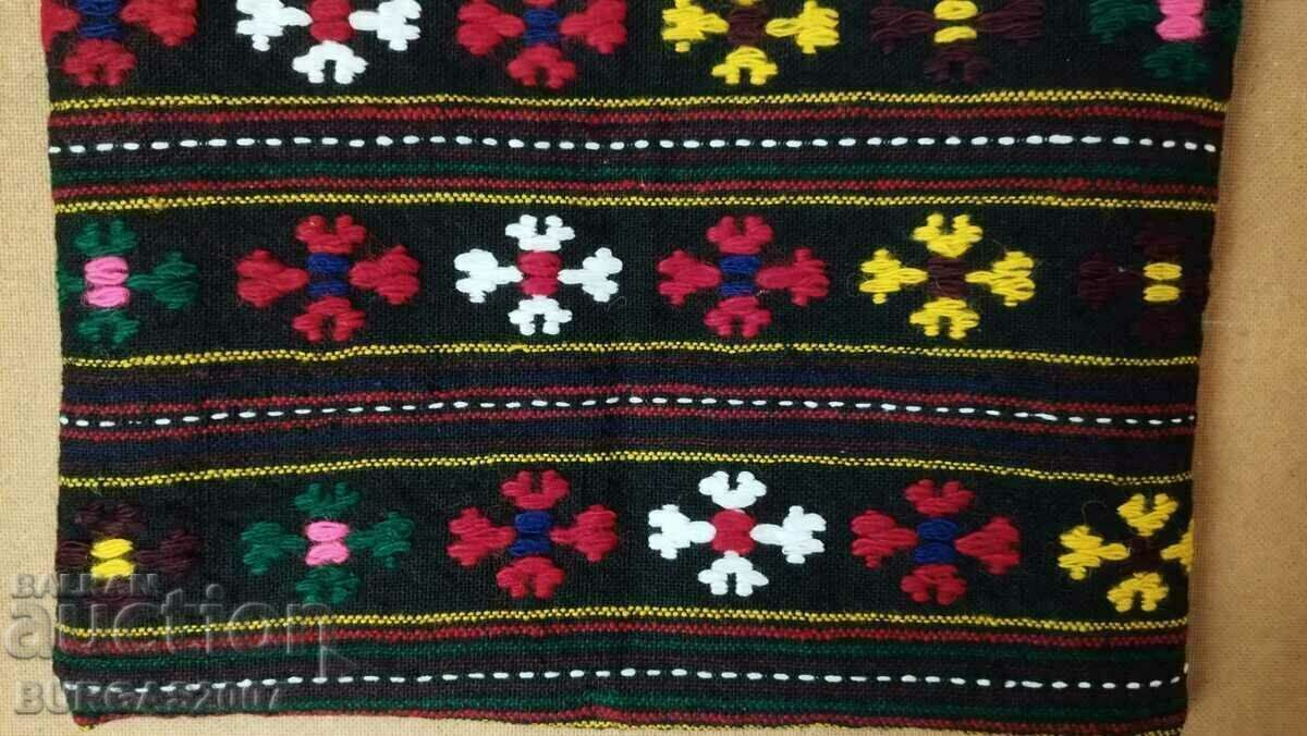 Delivery of Old woven, embroidered case or shepherd's bag - 1