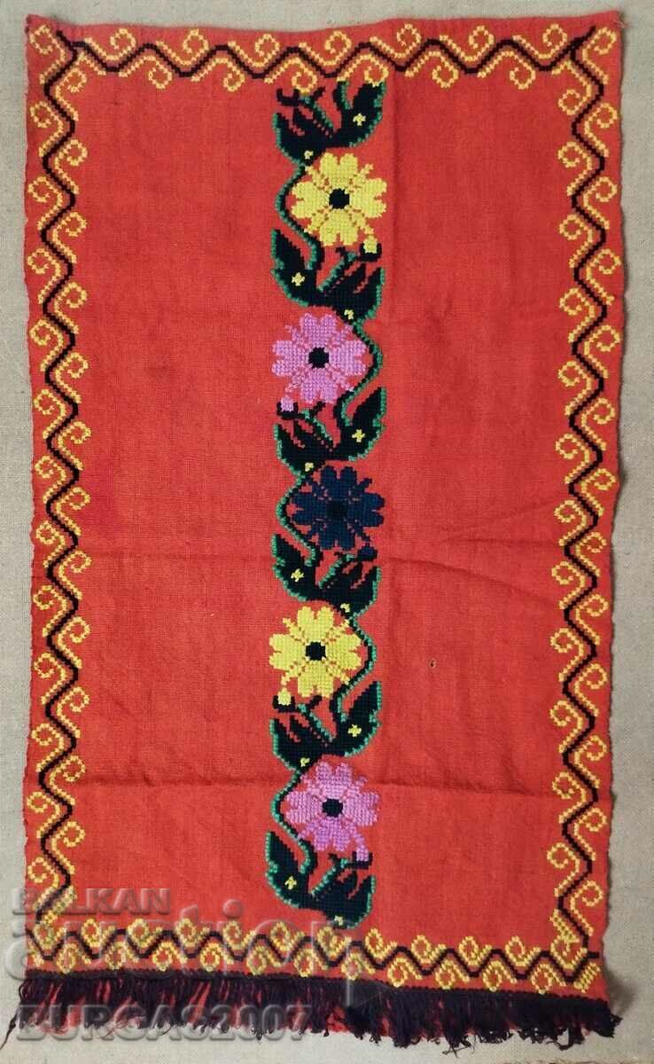 Old woven, embroidered apron - 3 Old woven, embroidered apron - 3