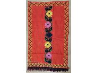 Old woven, embroidered apron - 3