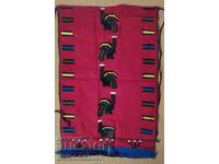 Old woven, embroidered apron - 4