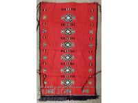 Old woven, embroidered apron - 6