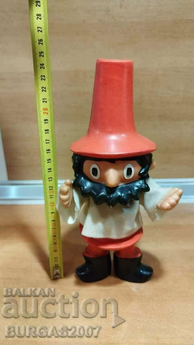 Auction Old Czech rubber figure, doll, Rumzeis Auction Old Czech rubber figure, doll, Rumzeis