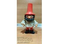 Old Czech rubber figure, doll, Rumzeis