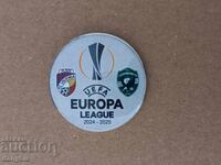 Football badge - Ludogorets - Viktoria Plzeň 2024/25