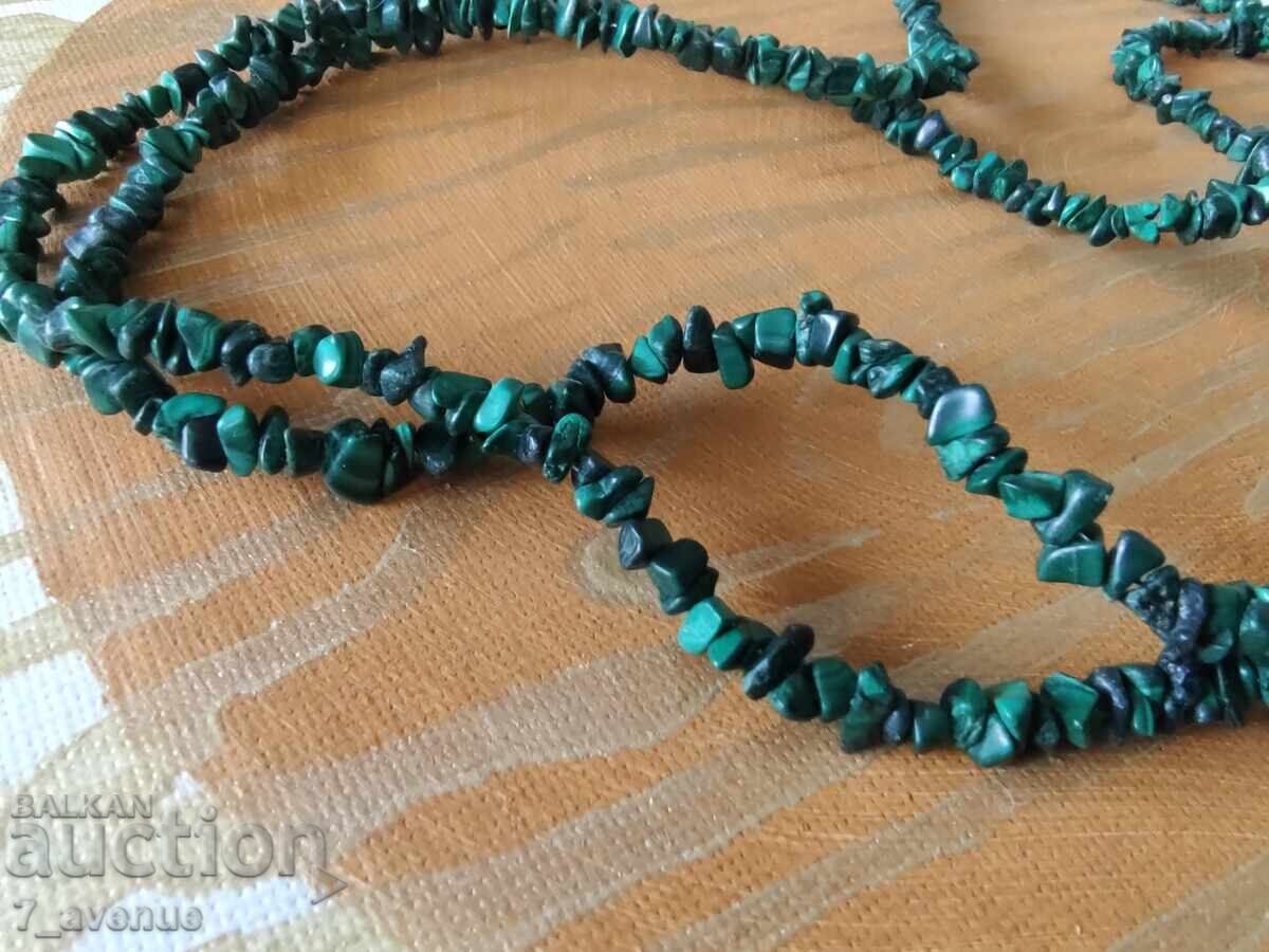 Necklace, splendor and beauty, Malachite natural stones 1.05..25 - 5 Necklace, splendor and beauty, Malachite natural stones 1.05..25 - 5