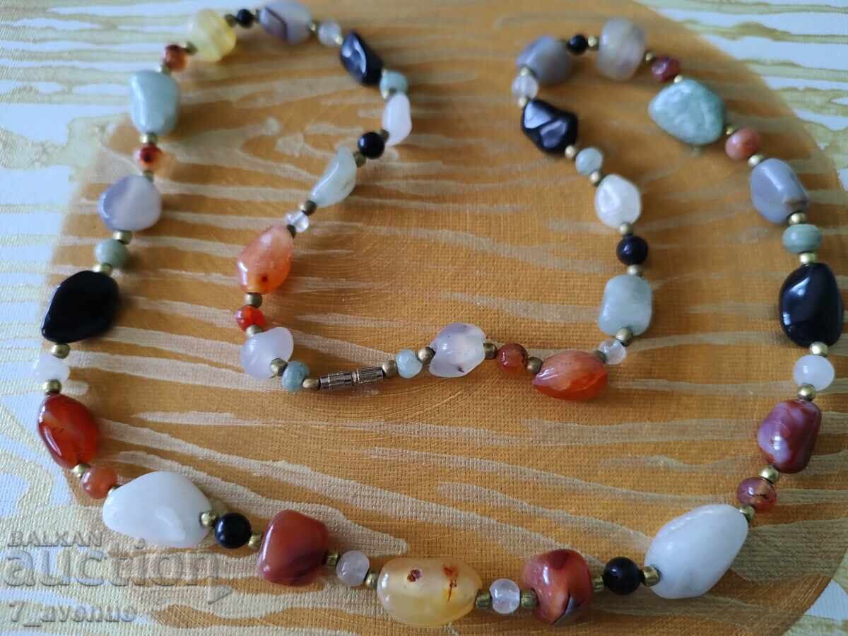 Κολιέ, πολυτέλεια και ομορφιά, φυσικά πετράδια 1.05..25 - 5