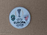 Football badge - Ludogorets - Athletic Bilbao 2024/25