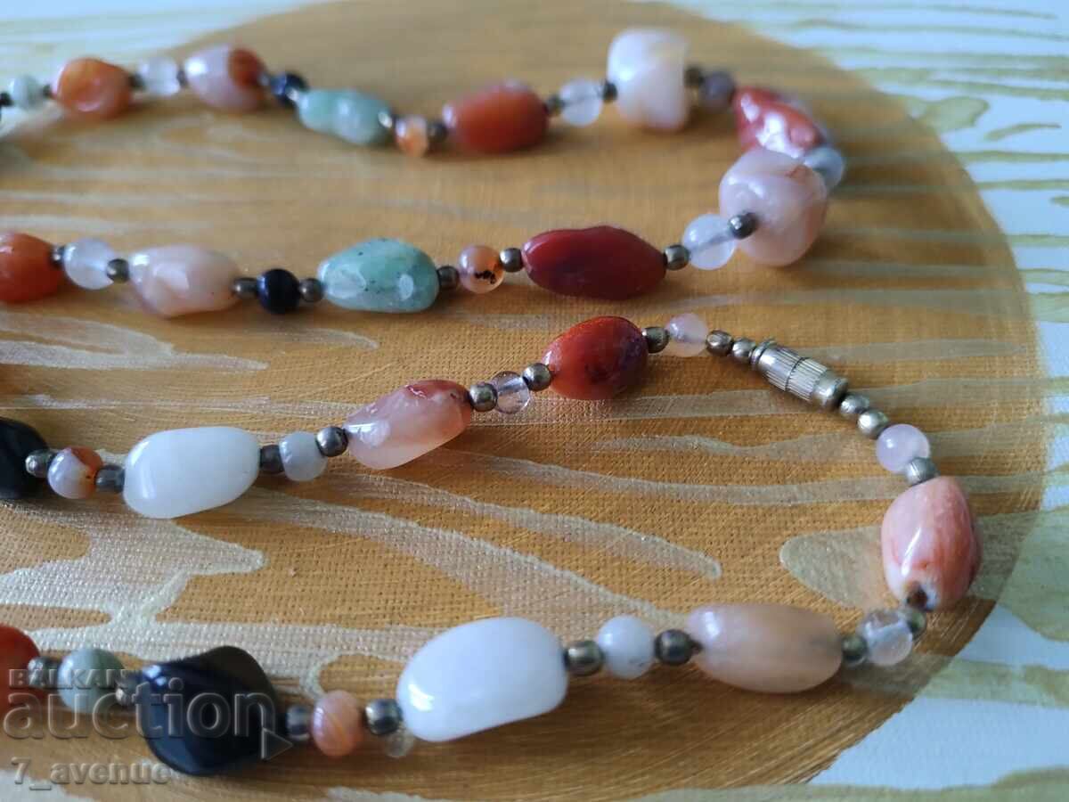 Necklace, splendor and beauty, natural stones 1.05..25 with price 49.00 BGN | € 25.05