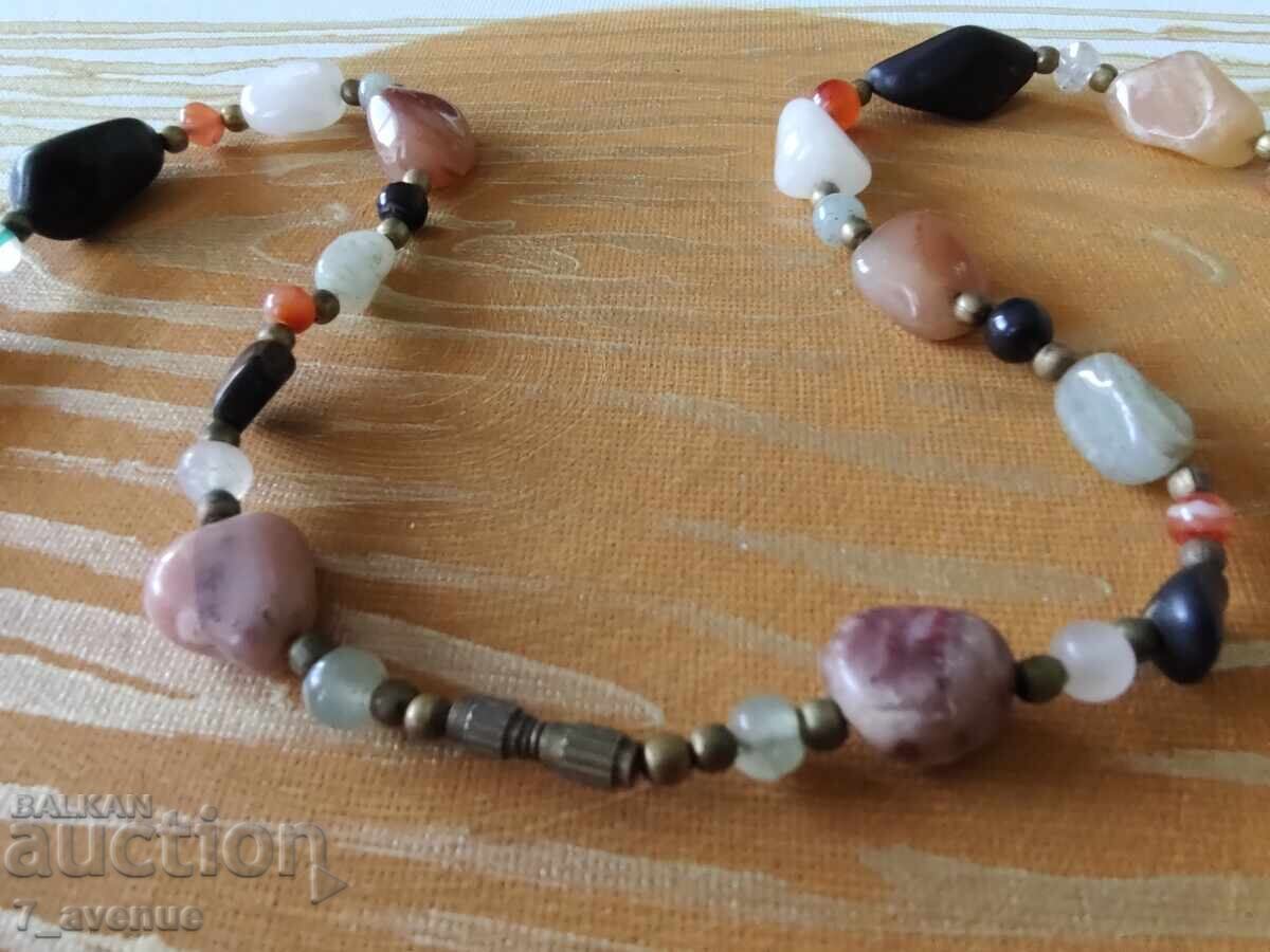 Necklace, splendor and beauty, natural stones 1.05..25 with price 49.00 BGN | € 25.05