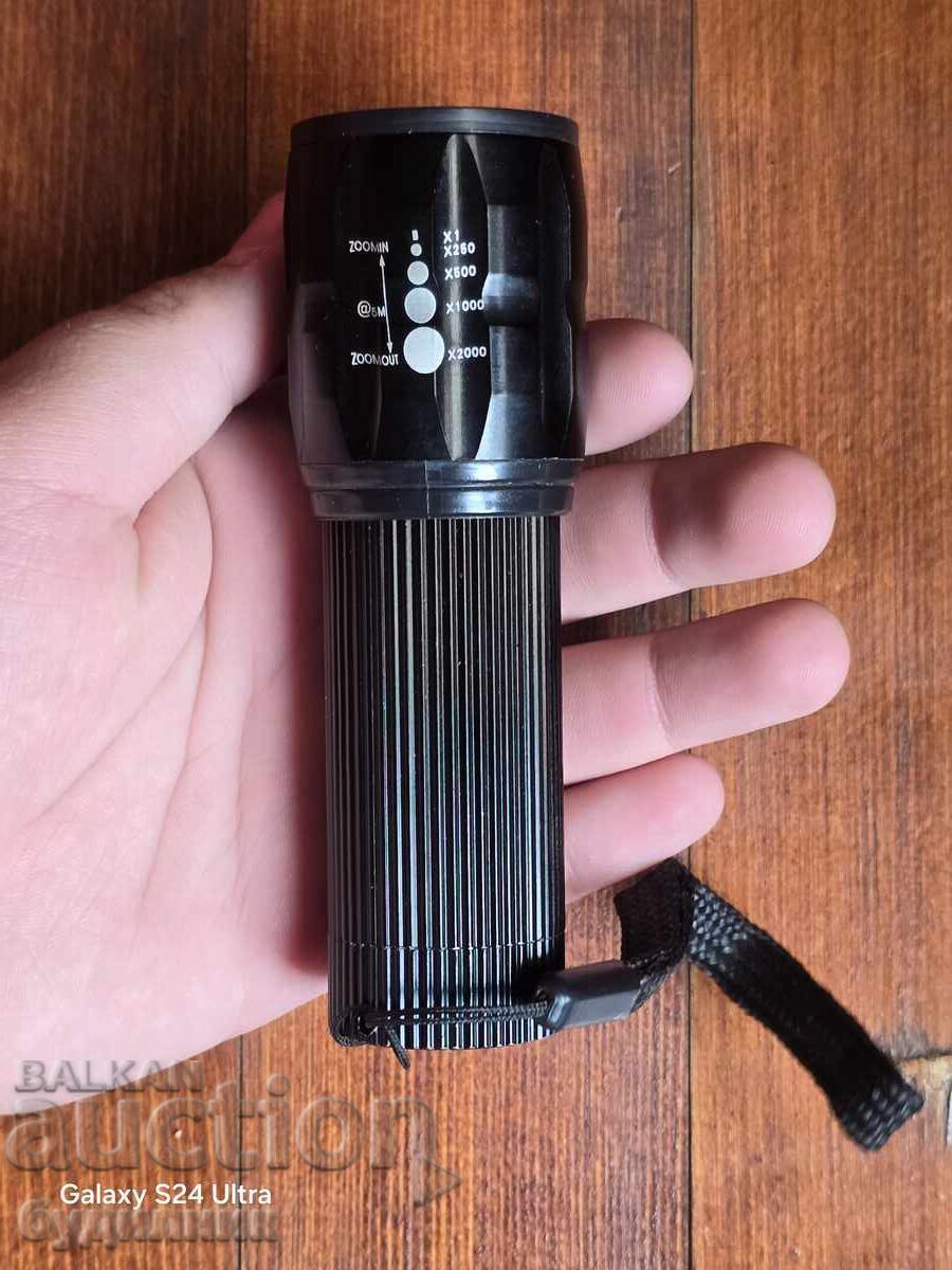 Auction  Brand new flashlight BZC. I'm listing over 100 auctions. Take a look