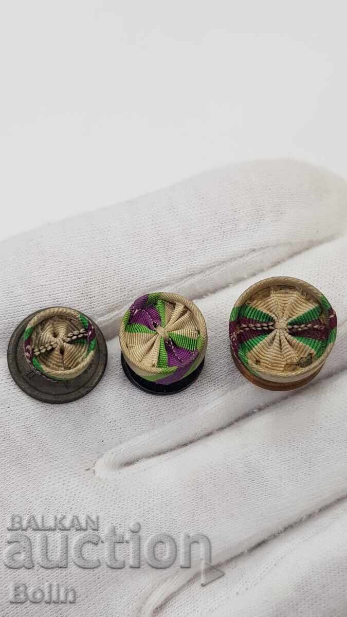 3 miniature rosettes for the Royal Order For Civil Merit with price 150.00 BGN | € 76.69