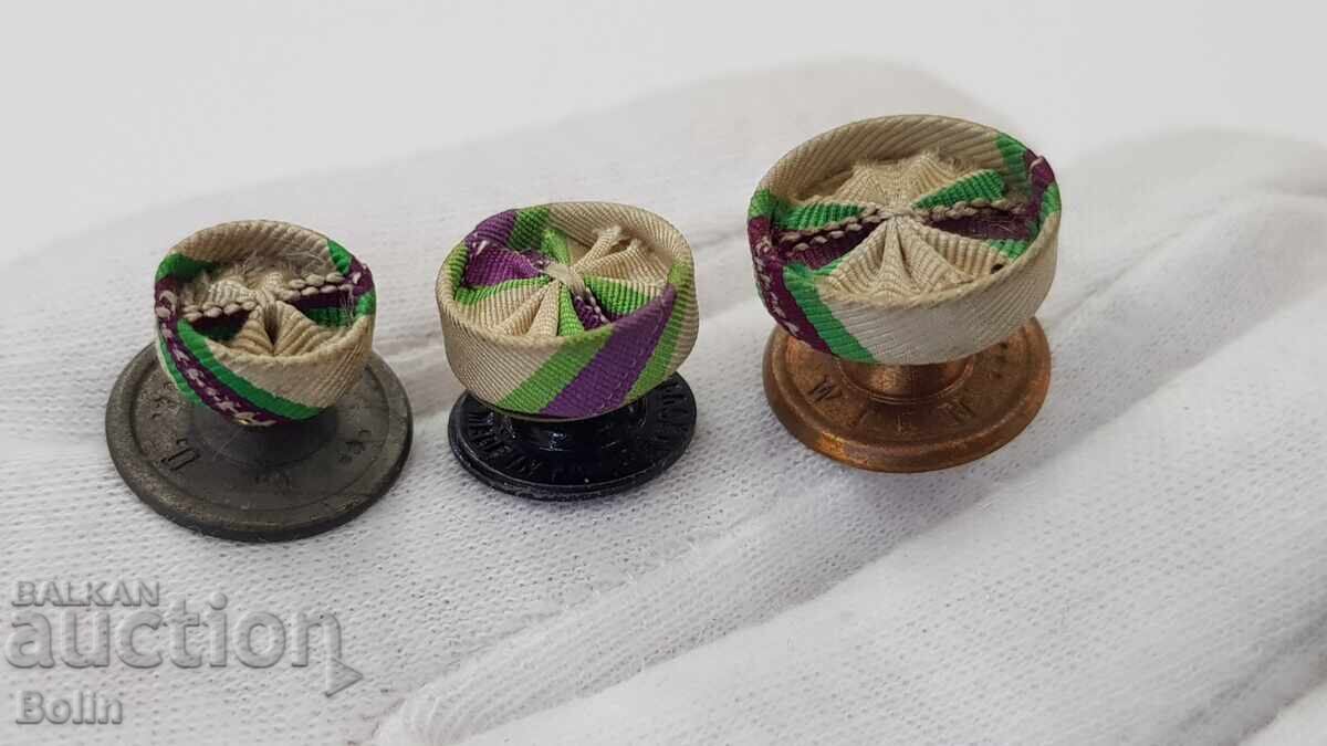 3 buc miniaturi rozete pentru Ordinul Regal pentru Merit Civil - 5 3 buc miniaturi rozete pentru Ordinul Regal pentru Merit Civil - 5