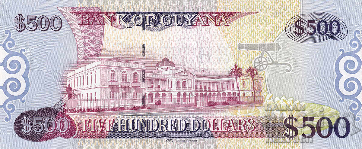 Licitație ❤️ ⭐ Guyana 2011-2024 500 USD UNC Nou ⭐ ❤️ Licitație ❤️ ⭐ Guyana 2011-2024 500 USD UNC Nou ⭐ ❤️