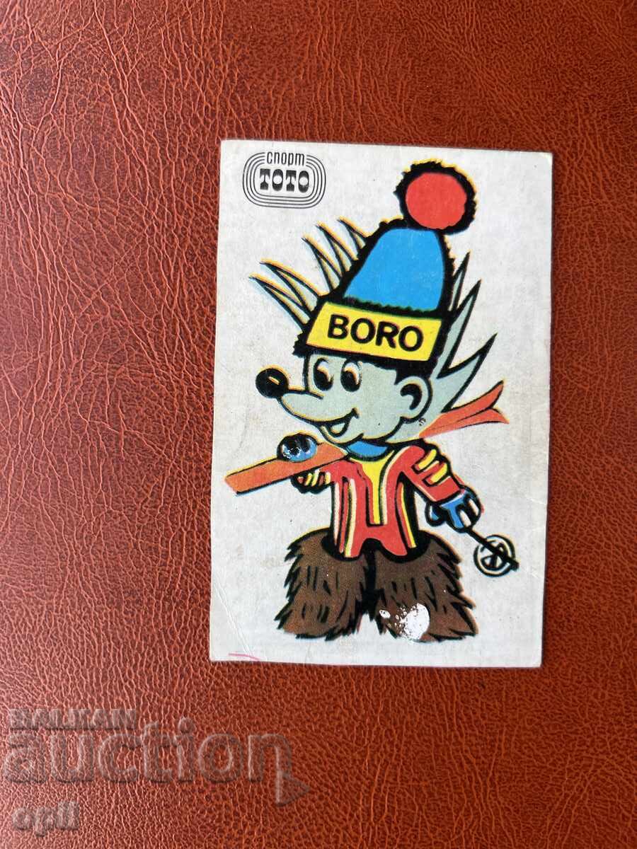 Календарче Спорт Тото 1984 Календарче Спорт Тото 1984