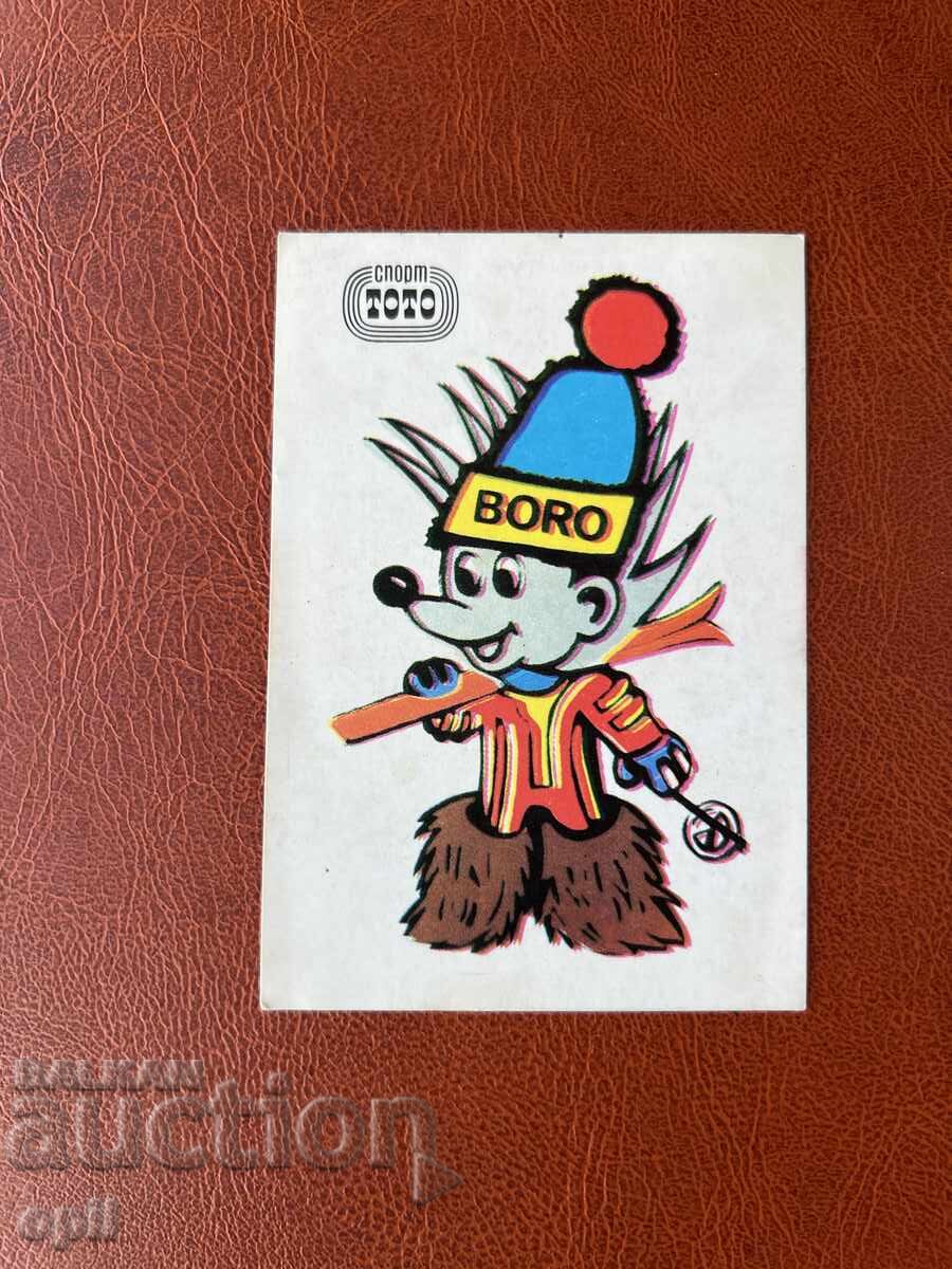 Календарче Спорт Тото 1984 Календарче Спорт Тото 1984