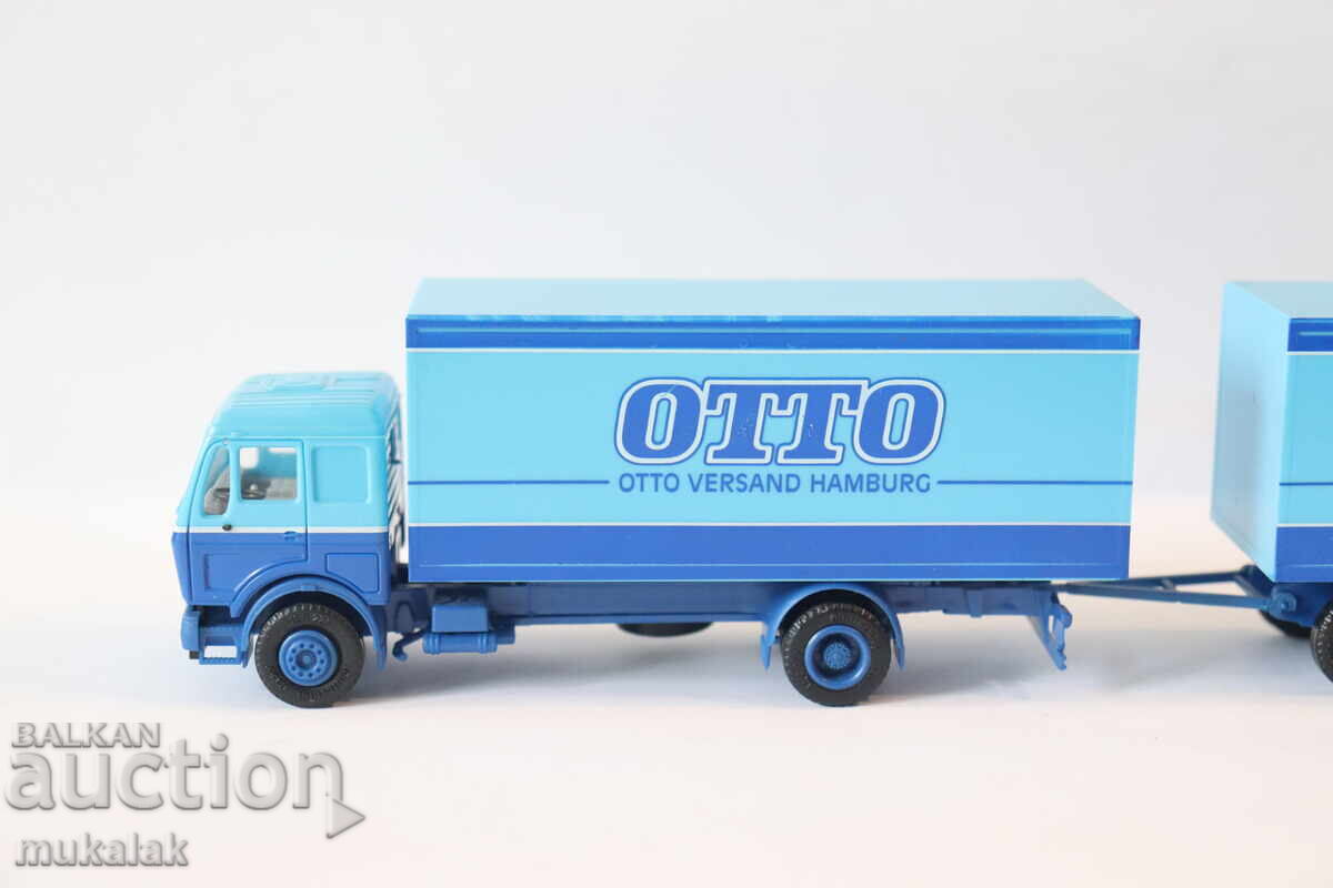 HERPA  1:87 H0 MERCEDES BENZ    КАМИОН TIR  МОДЕЛ КОЛИЧКА с цена 15.00 лв. | € 7.67