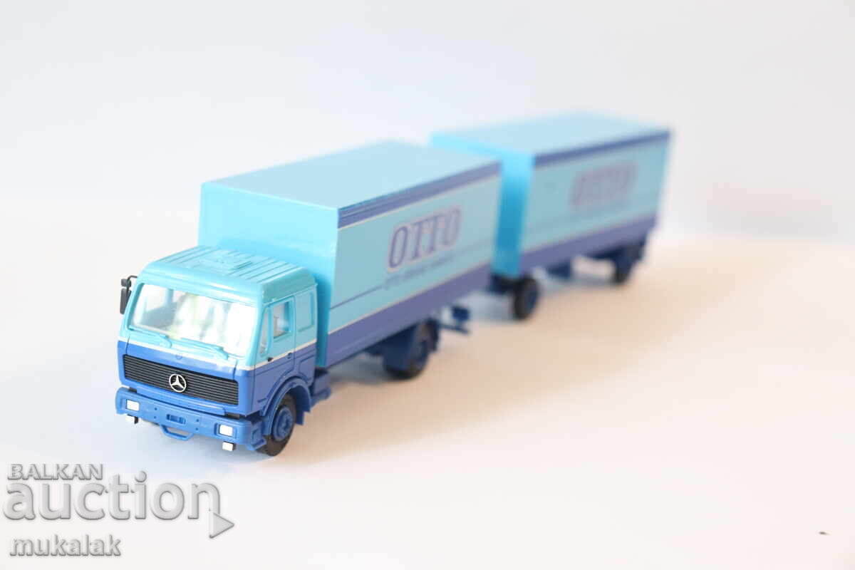 Аукцион HERPA  1:87 H0 MERCEDES BENZ    КАМИОН TIR  МОДЕЛ КОЛИЧКА