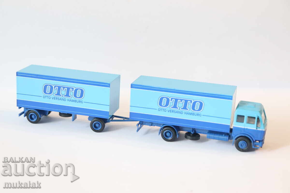 HERPA  1:87 H0 MERCEDES BENZ    КАМИОН TIR  МОДЕЛ КОЛИЧКА - 5